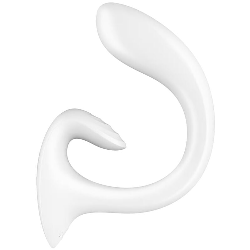 Vibrator Satisfyer G for Goddess 1 Alb- Stimulare dublă a punctului G și a clitorisului - 1 | YEO