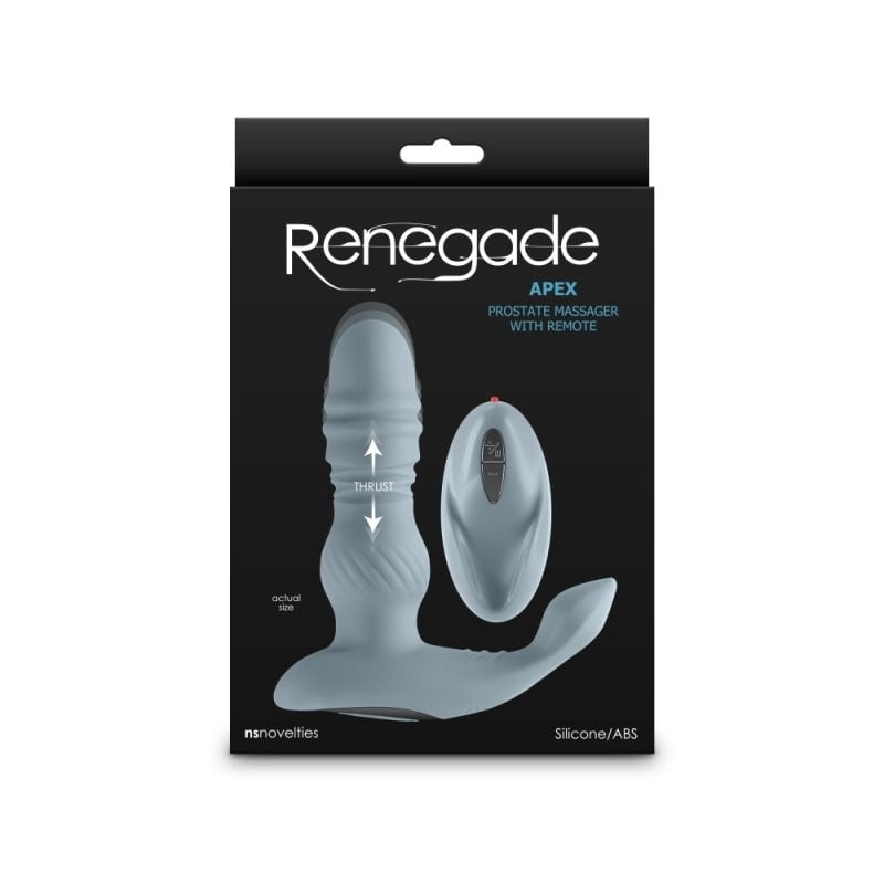 Vibrator stimulator anal si prostate miscare sus jos Renegade - Apex - Gray