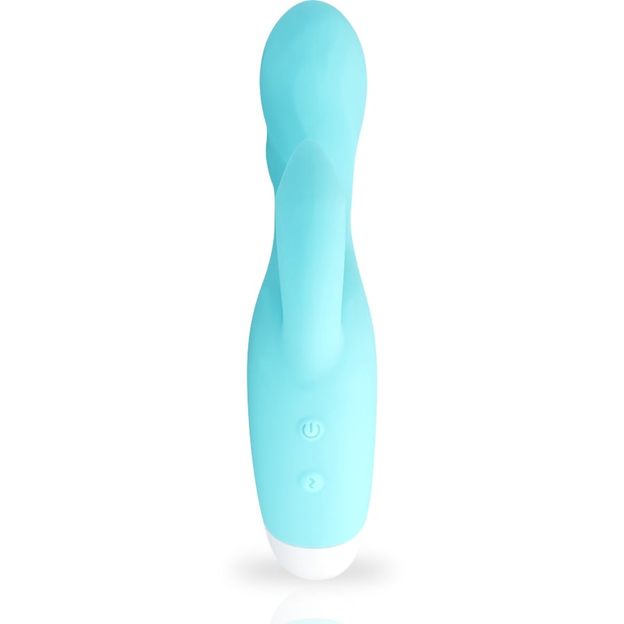 Vibrator stimulator dublu punct G si clitoris model iepuras Mia Dresden 10 programe de vibratii - 1 | YEO