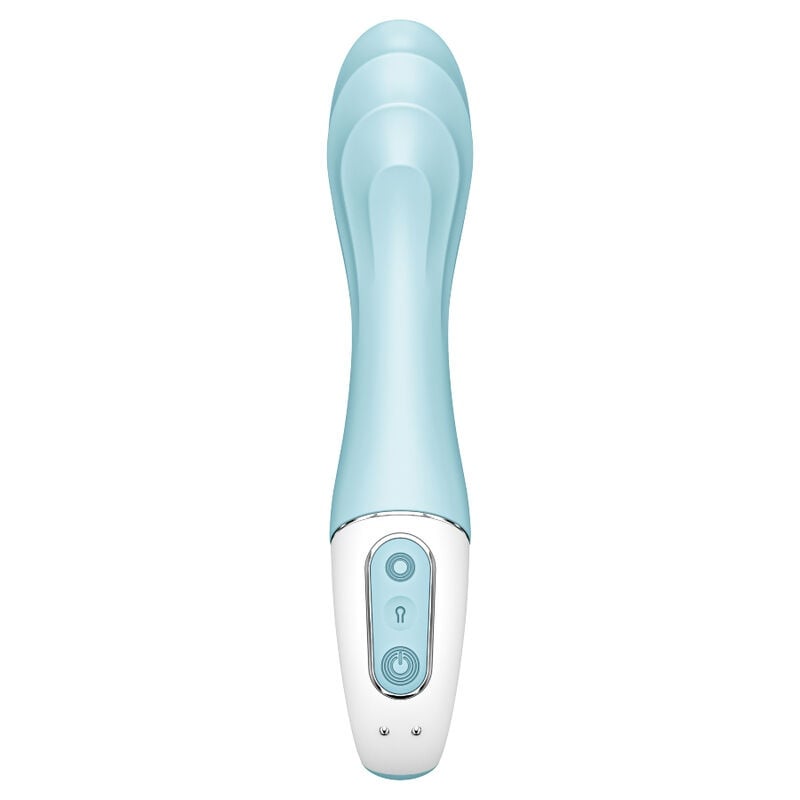 Vibrator stimulator punct G gonflabil Satisfyer Air Pump Vibrator 5+ Inflatable G-Spot Vibrator APP Blue