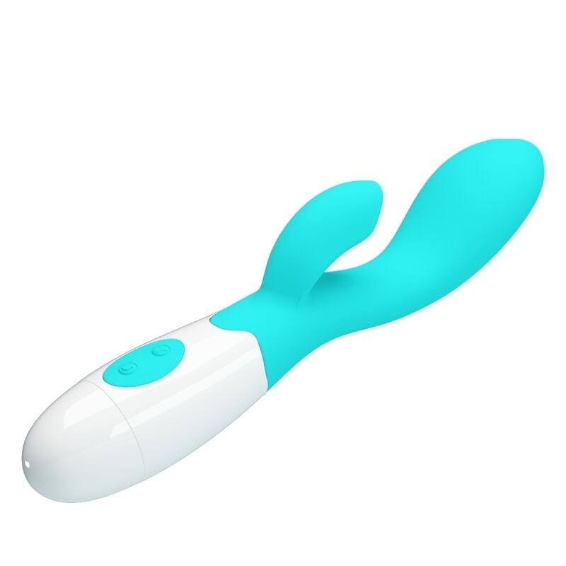 Vibrator stimulator punct G si clitoris Pretty Love - Brighty G-Spot Vibrator (Aqua Green) - 3 | YEO