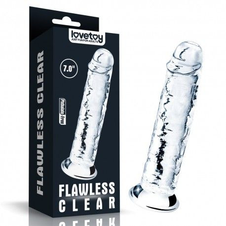 7.0\'\' Flawless Clear Dildo