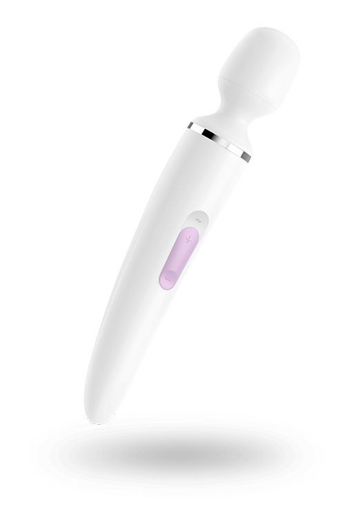 Aparat de masaj SATISFYER WAND-ER WOMEN WHITE 34cm