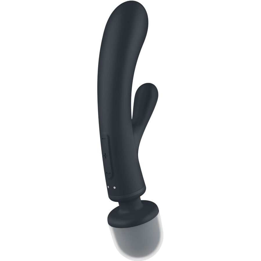 Aparat masaj Satisfyer - Triple Lover Rabbit Grey