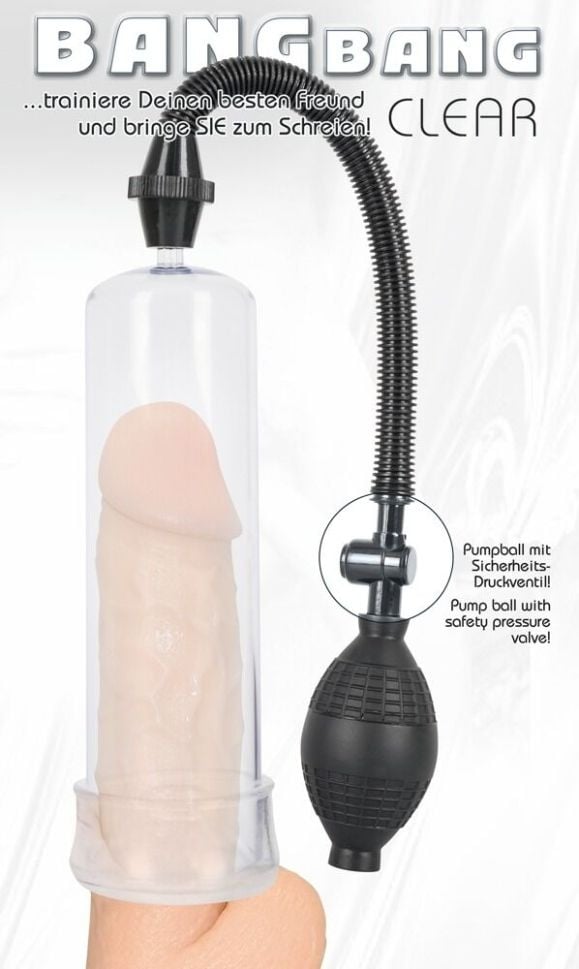 Bang Bang Clear Penis Pump