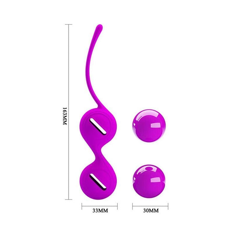 Bile Kegel din silicon Pretty Love Kegel Tighten Up - Silicon