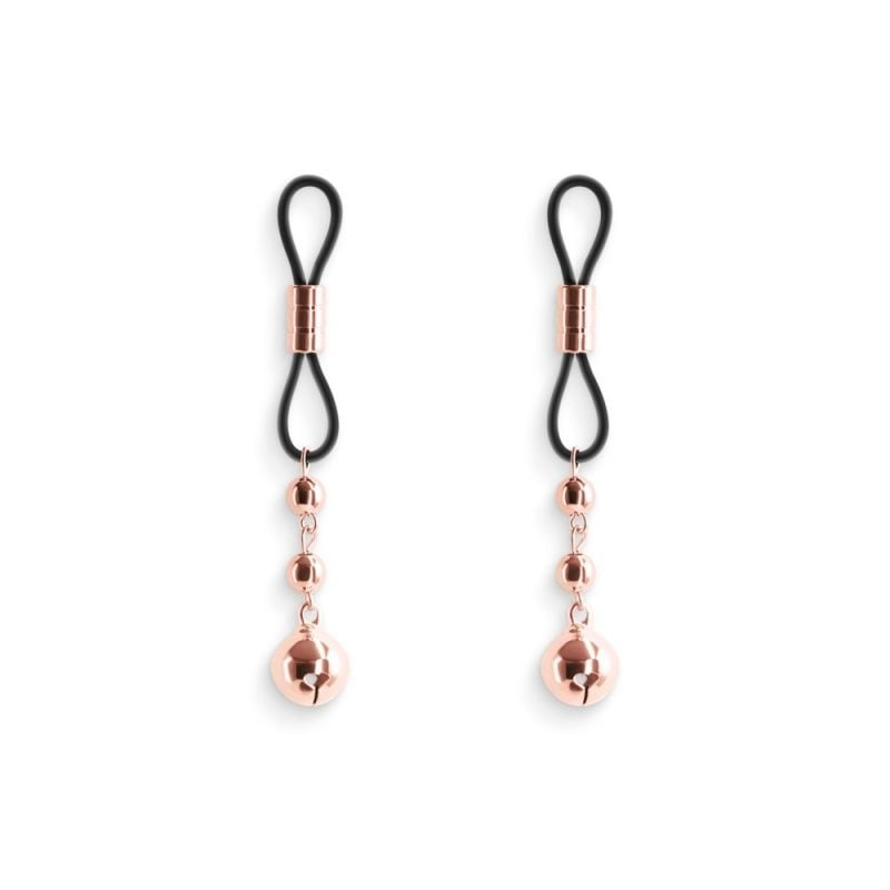 Clemele ajustabile pentru mamelon Bound - Nipple Clamps - D1 - Rose Gold