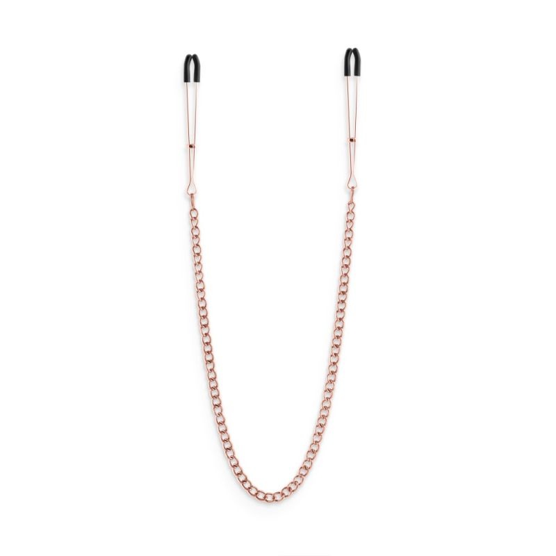 Clemele ajustabile pentru mamelon Bound - Nipple Clamps - DC3 - Rose Gold - 1 | YEO