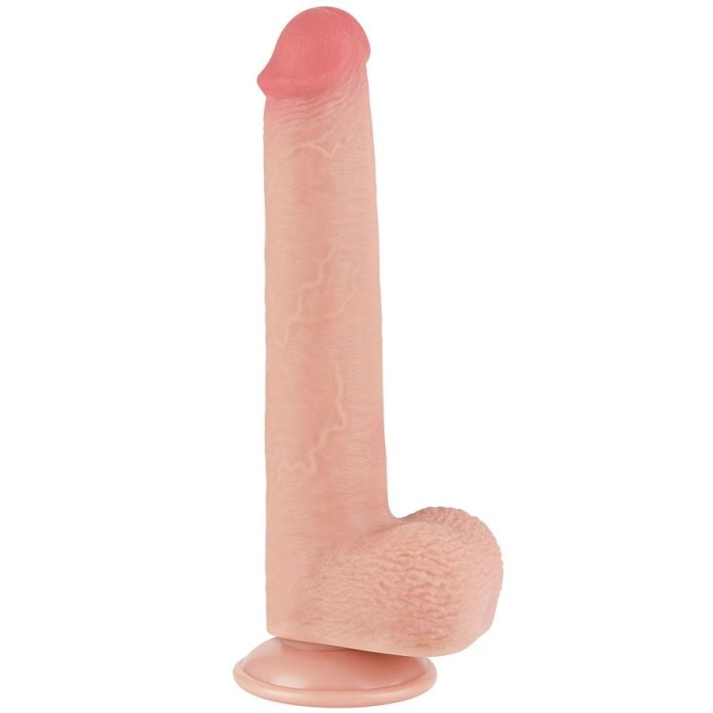 DILDO 9\'\' SLIDING SKIN DUAL LAYER DONG FLESH (22cm) - 1 | YEO