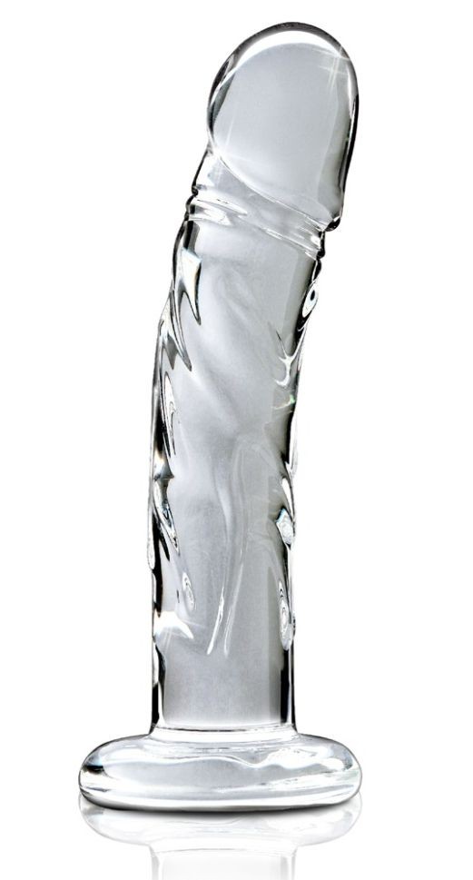 Dildo din sticla suflata manual Glass Dildo No. 62 (18cm) - 1 | YEO