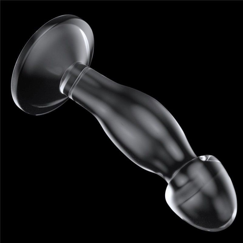 Dop anal transparent 6.5\'\' Flawless Clear Prostate Plug 16.5cm - 1 | YEO