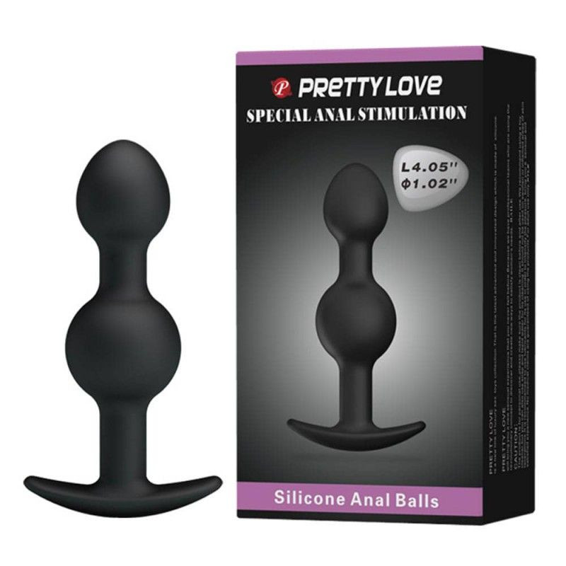 Jucarie anala din silicon PRETTYLOVE Heavy Balls 4.05