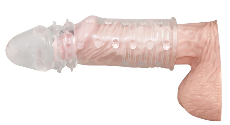 Manson Transparent Penis sleeve (16 cm)