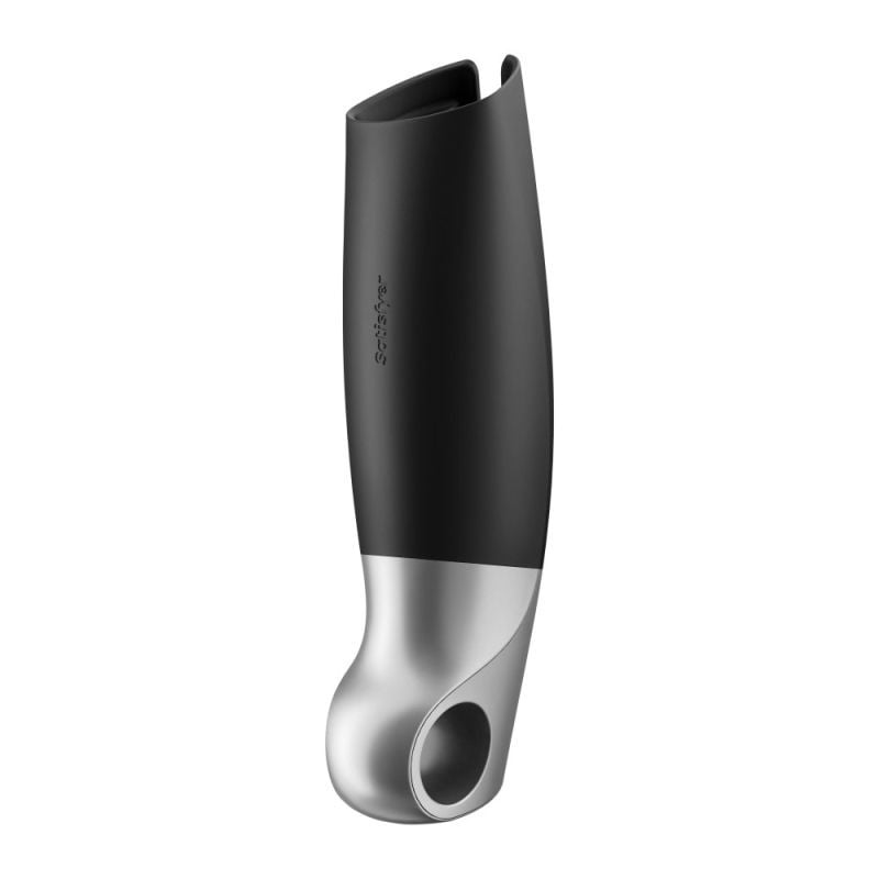 Masturbator cu vibratii Satisfyer Power Masturbator black silver