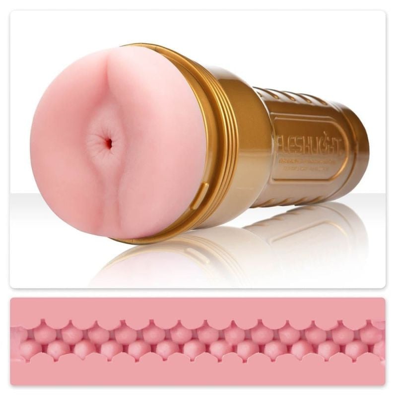 Masturbator Fleshlight cu deschidere sub forma de anus Pink Butt Stamina Training Unit