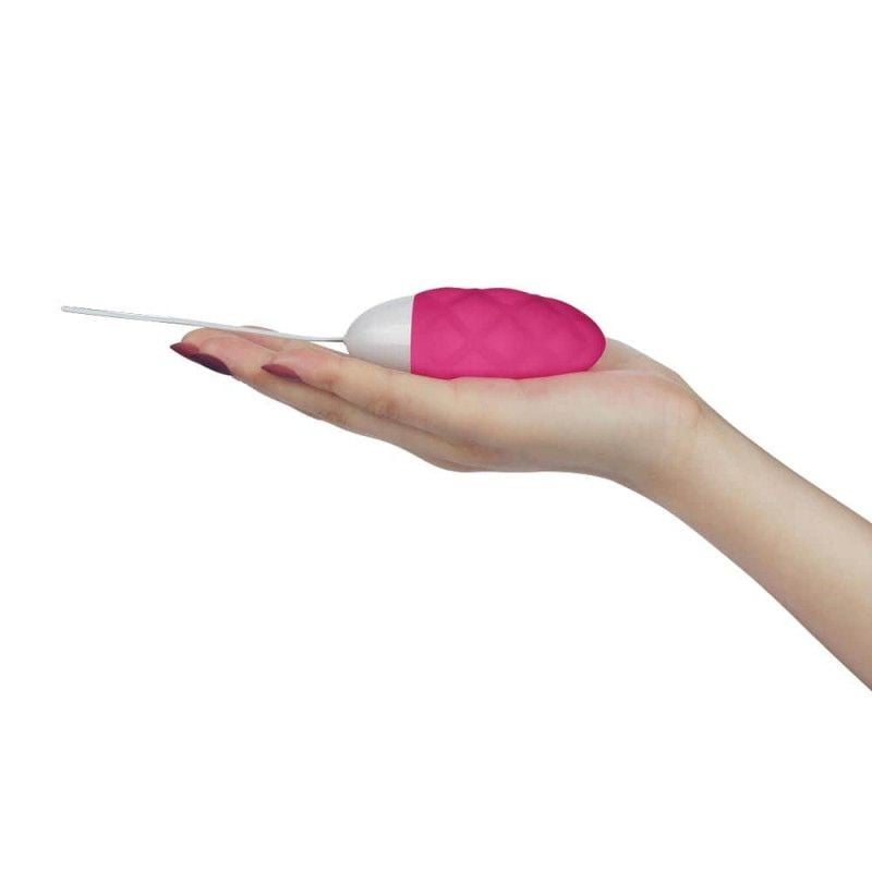 Ou vibrator cu telecomanda IJOY Wireless Remote Control Rechargeable Egg Pink - 1 | YEO