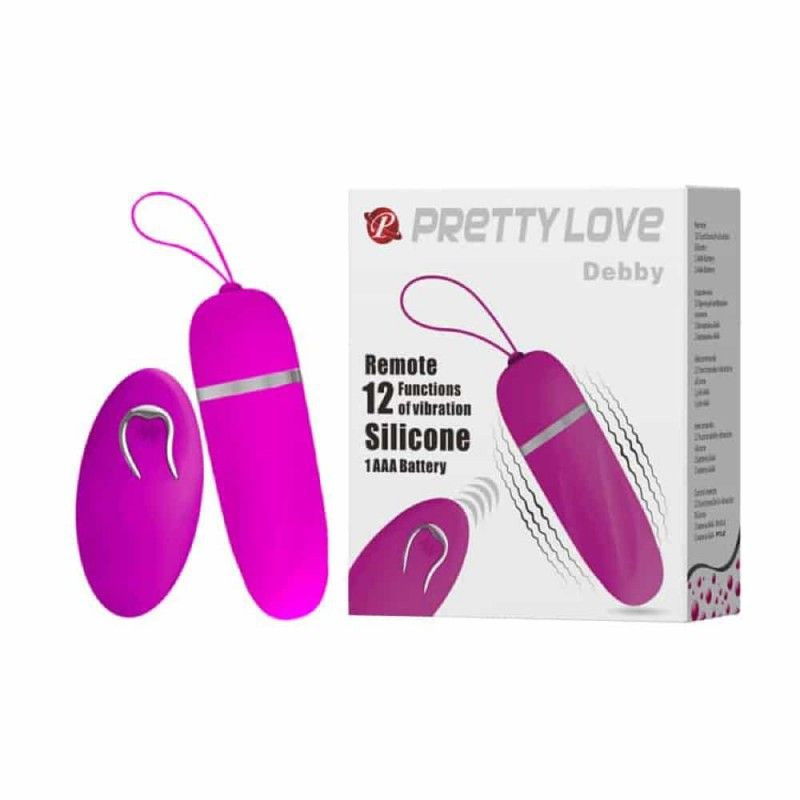 Ou vibrator cu telecomanda Pretty Love Debby