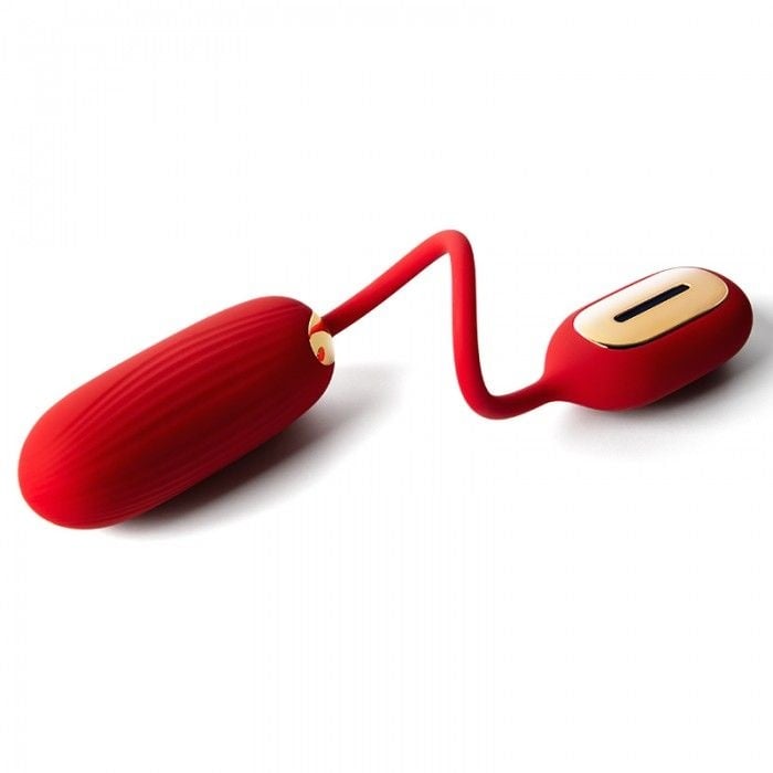 Ou Vibrator SVAKOM Muse Red - Music Control Bluetooth Silicon Rosu