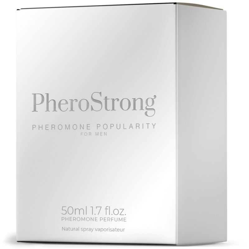 Parfum apa de toaleta cu feromoni pentru barbati Pherostrong Popularity 50 ml