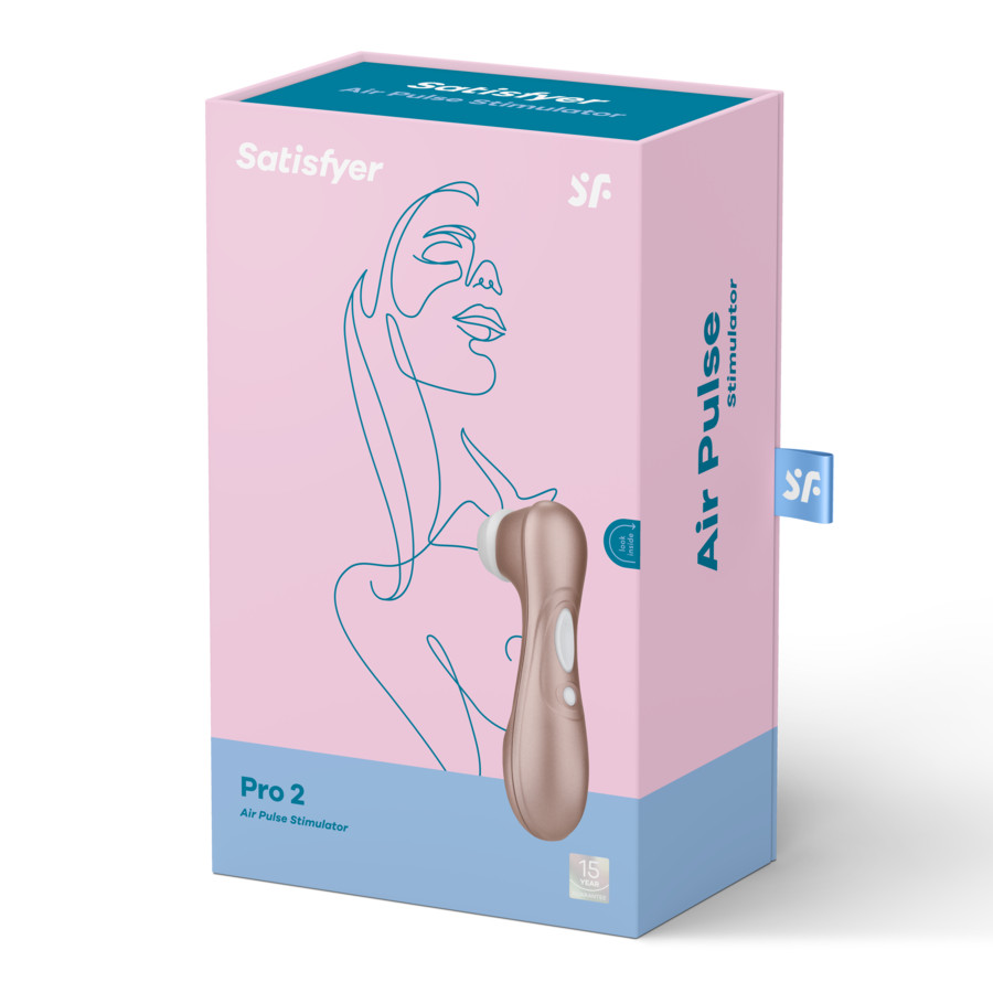 Stimulator clitoridian cu 11 programe de unde presiune si pulsatii SATISFYER PRO 2 NEXT GENERATION - 2 | YEO