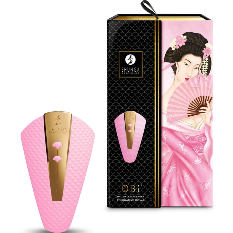 Stimulator clitoris de lux SHUNGA - OBI INTIMATE Pink - 4 | YEO