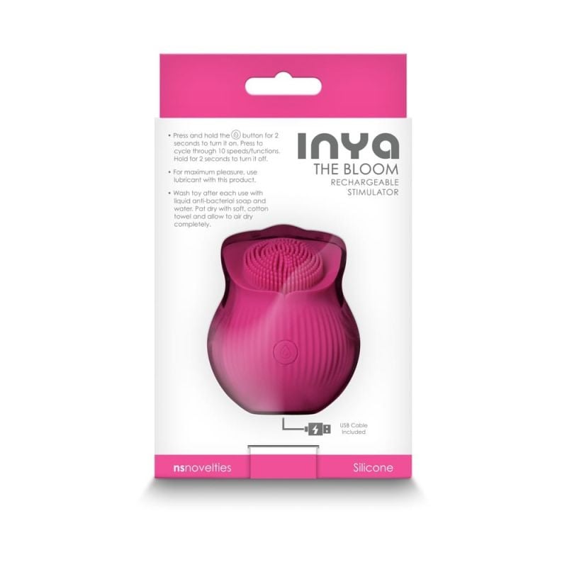 Stimulator clitoris INYA - The Bloom - Pink (7,4cm) - 1 | YEO