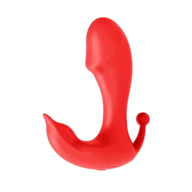 Stimulator pentru punct g si prostata Mateo Stimulator, Bluetooth Control, Free App, Silicone, USB, Red - 1 | YEO