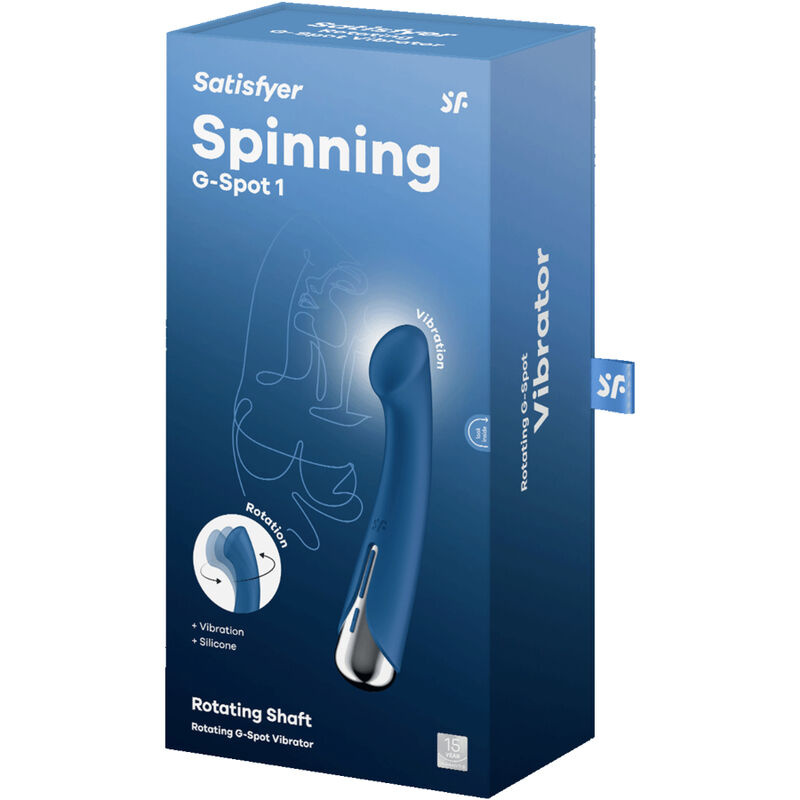 Stimulator vibrator rotativ pentru punct G Satisfyer Spinning G-Spot 1 - 3 | YEO