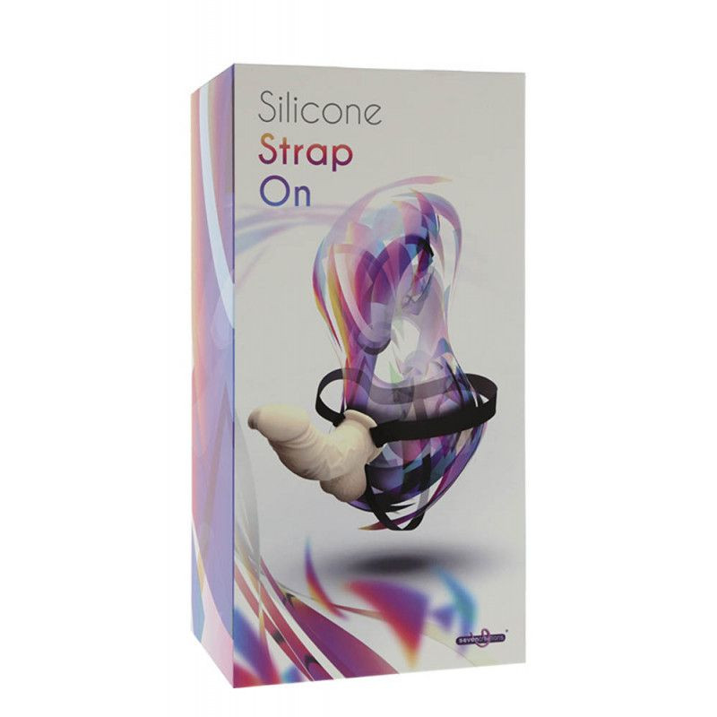 Super strap-on pentru femei din Silicon Strap-on