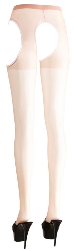 Suspender Tights Orion, nude - S/M - 1 | YEO