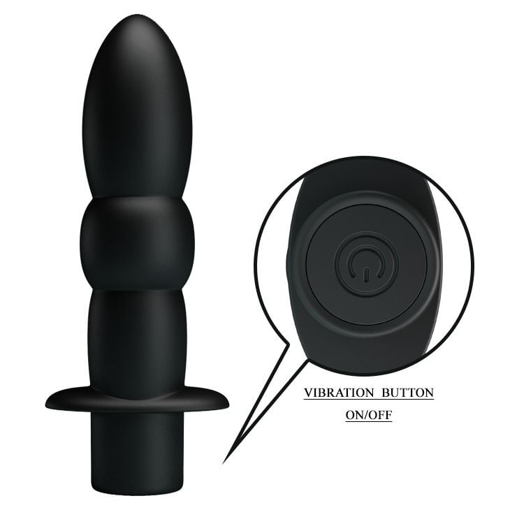 Vibrator anal din silicon Pretty Love Wyatt Vibrator Incepatori - 1 | YEO