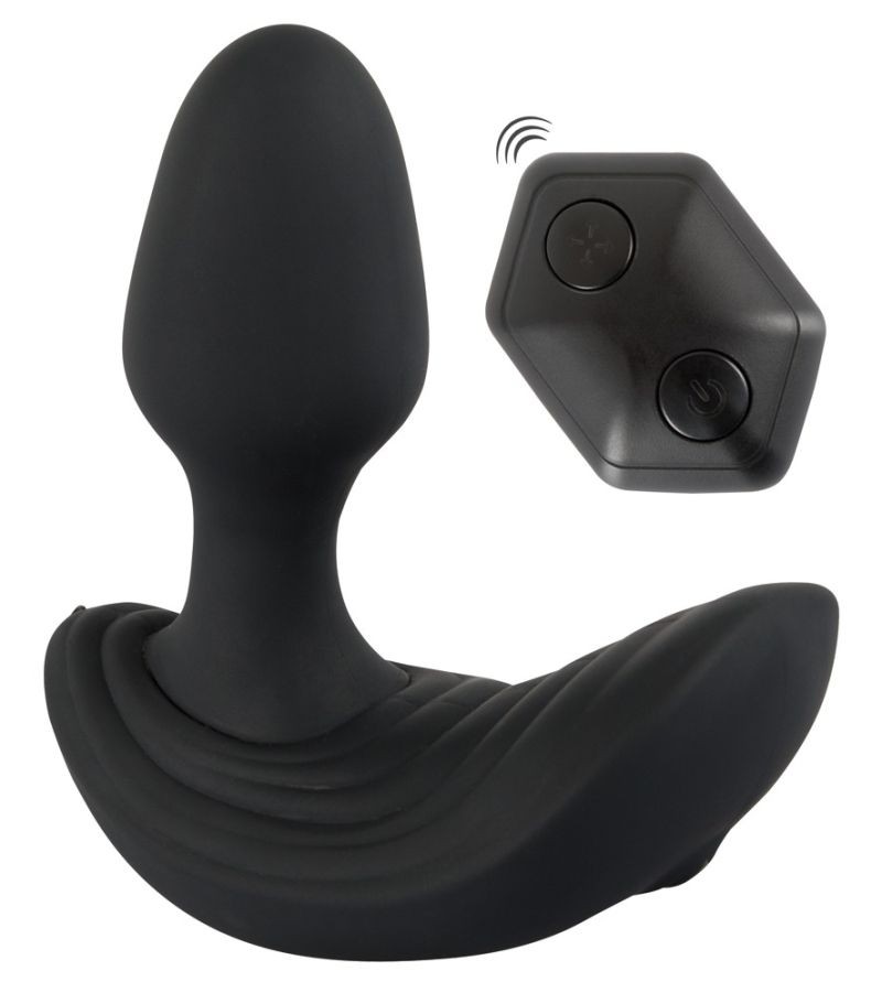 Vibrator anal , dop anal Inflatable + Remote Control Butt Plug