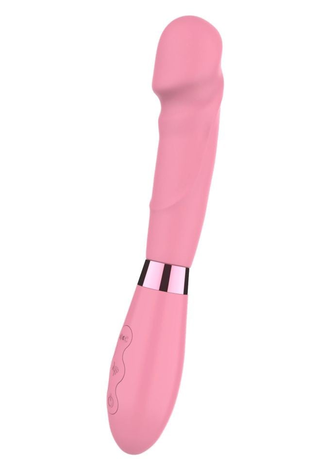 Vibrator clasic de lux cu un ax vibrator flexibil, o forma ergonomica Pop Supreme Vibrator (21cm) - 1 | YEO