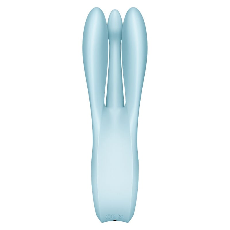 Vibrator cu 3 brate flexibile Satisfyer Threesome1 - 12 moduri de vibratie