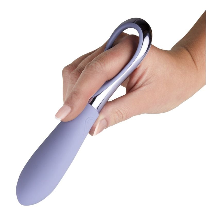 Vibrator cu formă ergonomică, 10 moduri de vibrație NIYA 3 (16,9 cm)