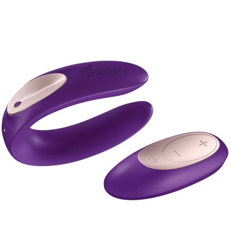 Vibrator cupluri cu telecomanda SATISFYER PARTNER PLUS - 2 | YEO