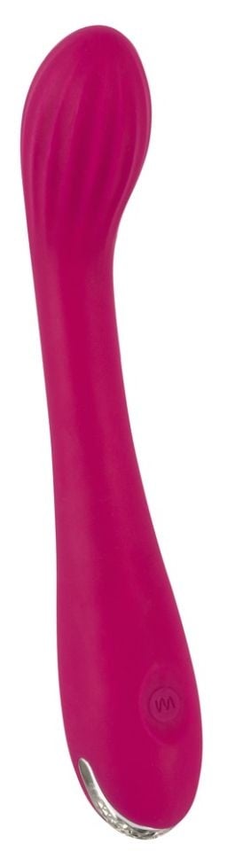 Vibrator curbat cu cap flexibil G-Spot Vibrator Sweet Smile (20 cm) - 3 | YEO