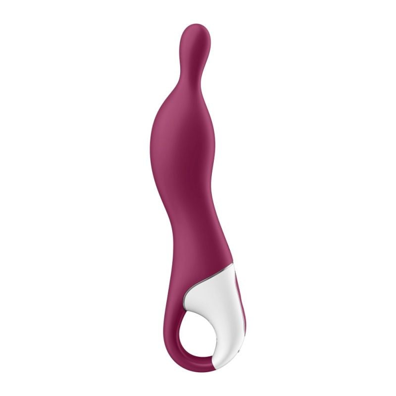 Vibrator mic Satisfyer A-Mazing 1 berry (3.21cm) 12 programe de vibratii intense