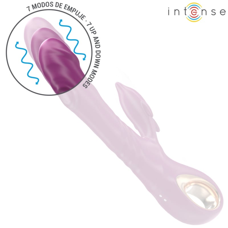 Vibrator Multifunctional INTENSE HALLE - Stimulare cu Limba si Design Delfin