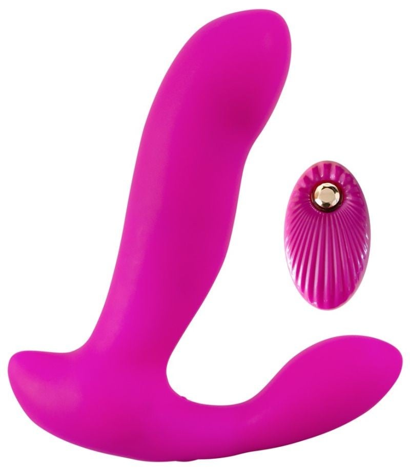 Vibrator pentru chiloți cu telecomandă RC Shaking & Vibrating Panty Vibrator (14,7 cm) - 1 | YEO