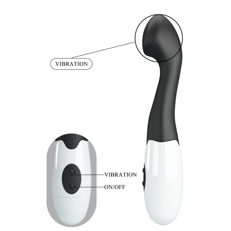 Vibrator Pretty Love Charles Black - 1 | YEO