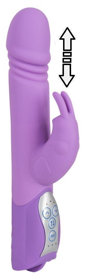 Vibrator Rabbit cu functie de impingere in 3 viteze - 4 | YEO