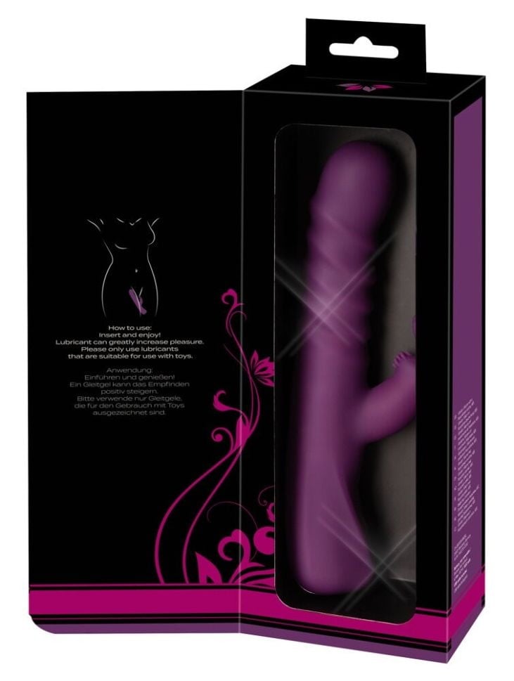 Vibrator Rabbit cu un stimulator de clit in SexShop KUR Romania