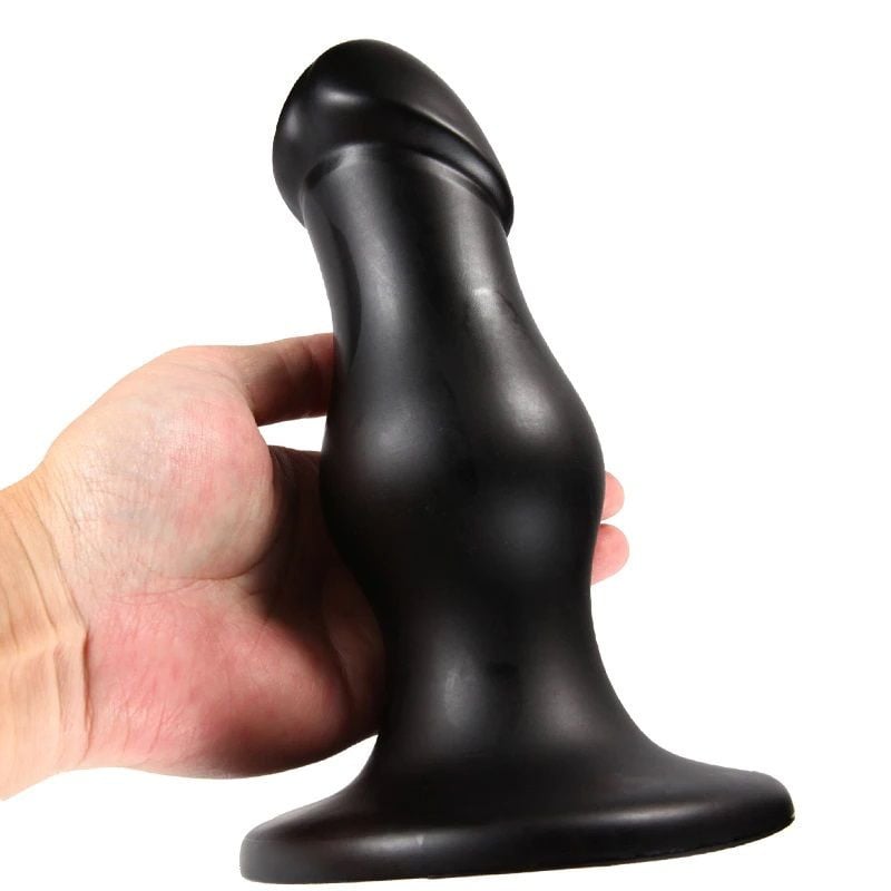 X-Men 8.66" Extra Girthy Butt Plug Black II (22cm)