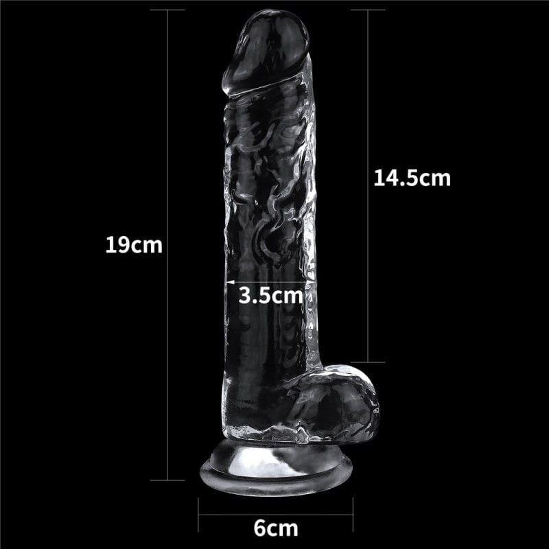 7.5\'\' Flawless Clear Dildo - 1 | YEO