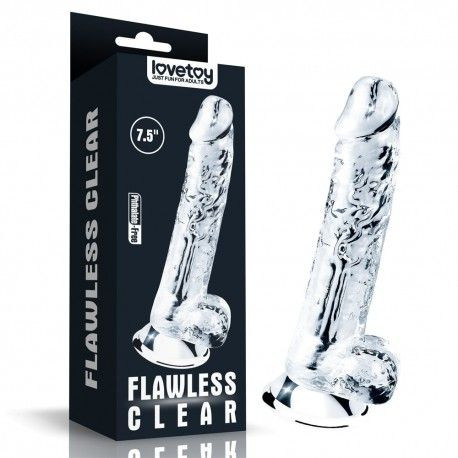 7.5\'\' Flawless Clear Dildo