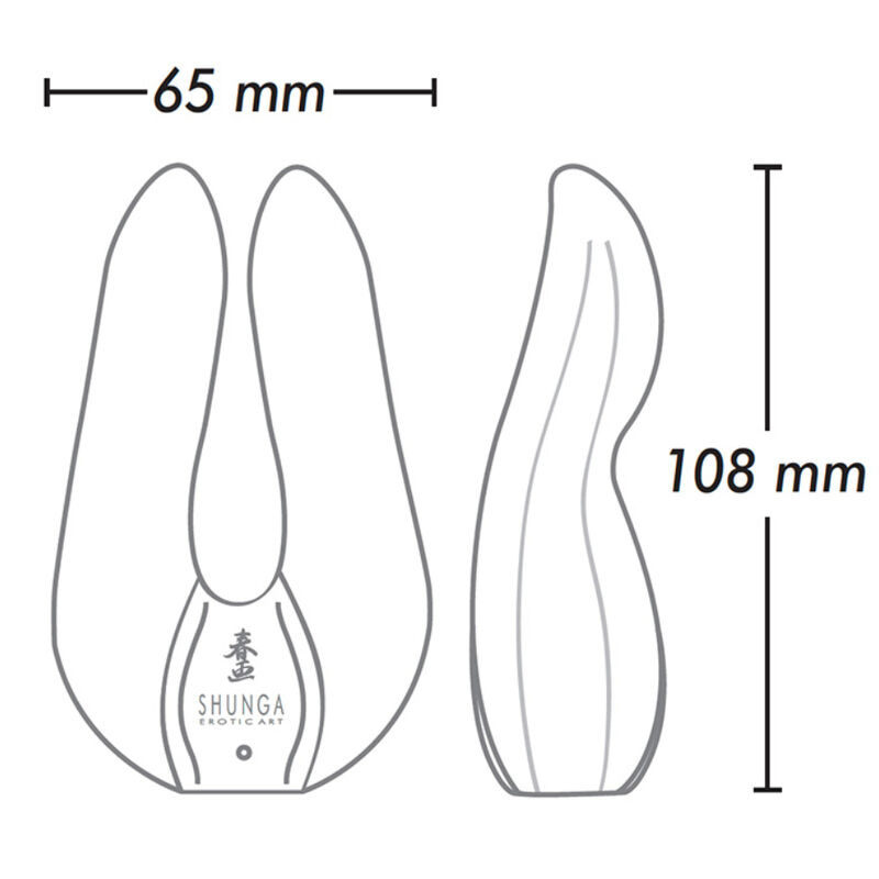 Aparat de masaj stimulator clitoris SHUNGA - AIKO - 2 | YEO