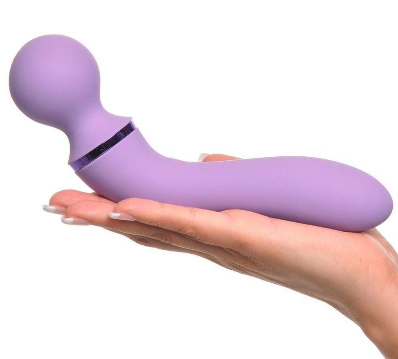 Aparat masaj cu 10 moduri de vibratie Duo Wand Massage-Her - 2 | YEO