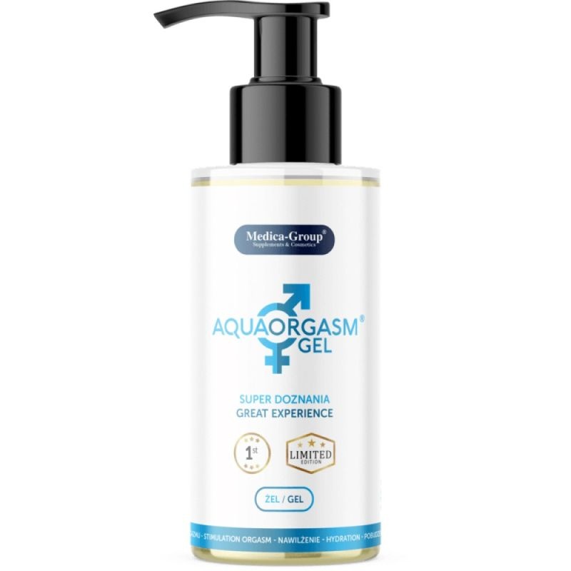 Aqua Orgasm Gel - 150 ml Lubrifiant pe bază de apă pentru stimulare intensă și hidratare intimă