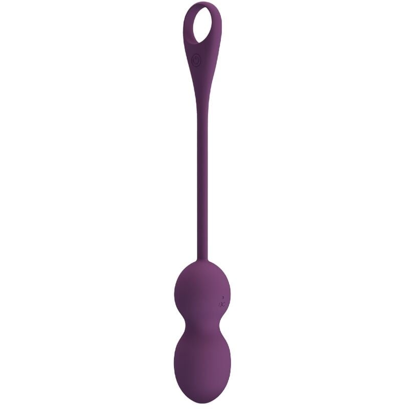 Bilele vibrante Kegel cu 12 funcții de vibratie Pretty Love Elvira Purple App Long - distance